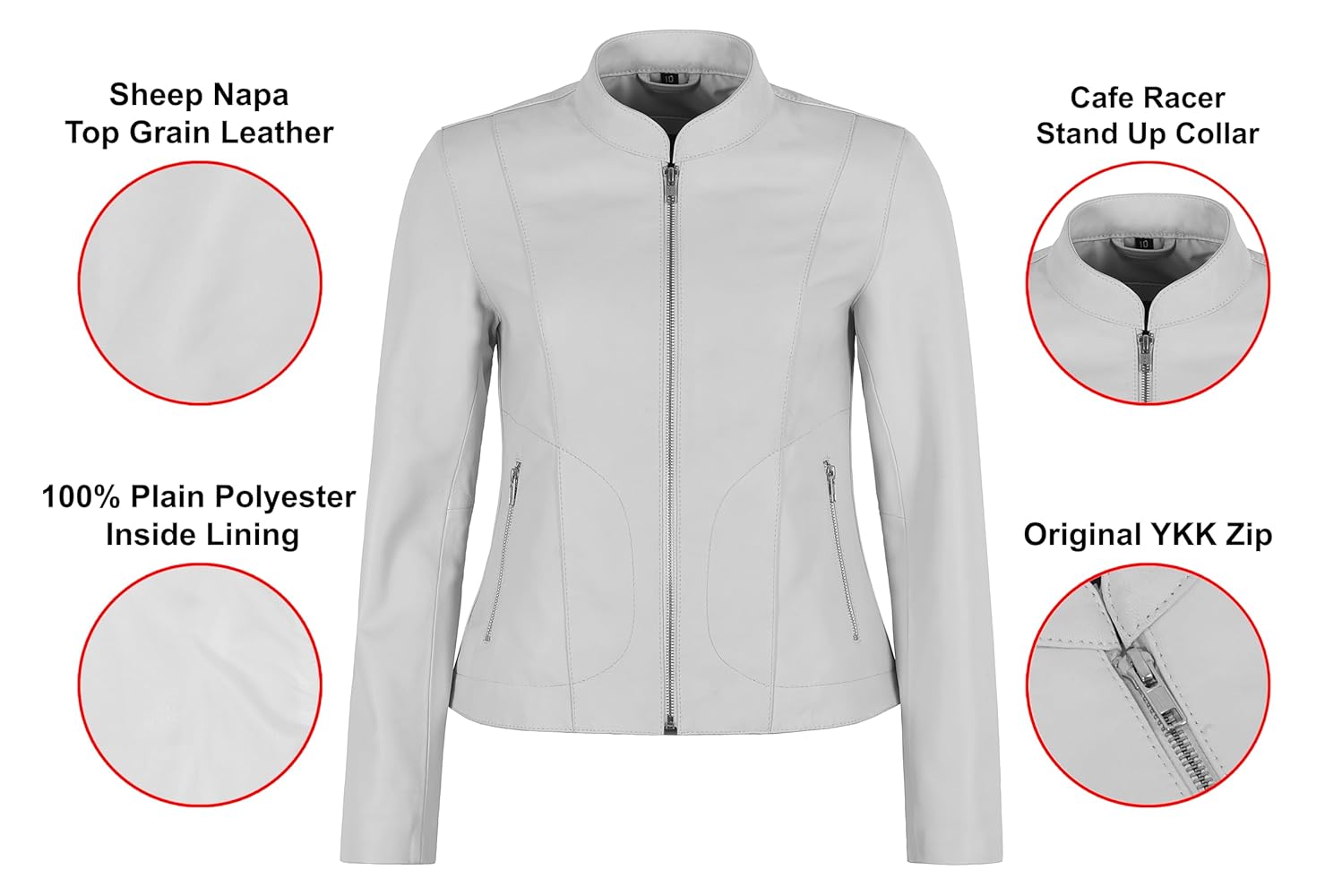 carla Lady handsome jacket（White） carla Lady handsome jacket（White） carla Lady handsome